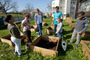 Jardinage à l'école de la deuxième chance
